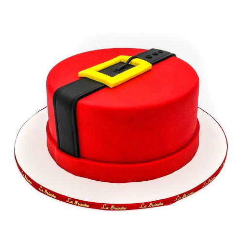Santa Belt Cake