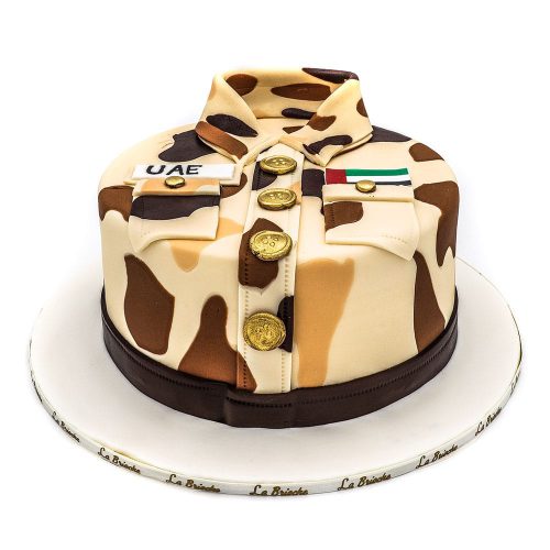 Military Uniform Cake