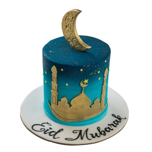 Satin Design Marble Cream Cake