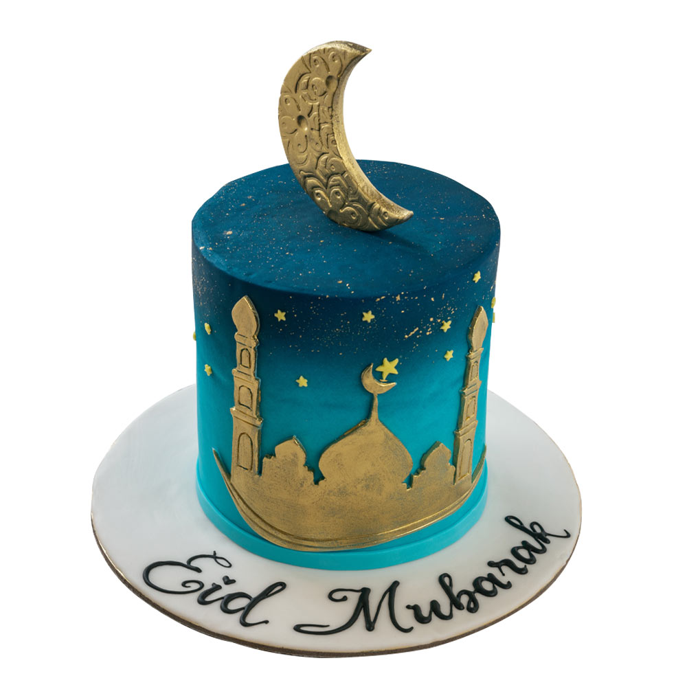Satin Design Marble Cream Cake