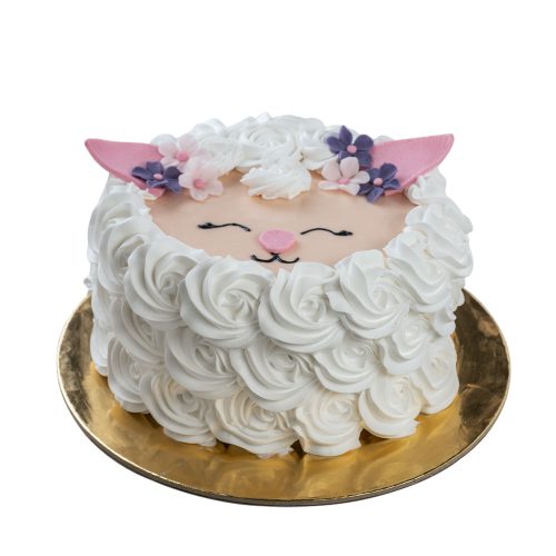 Cream Design Marble Cream Cake