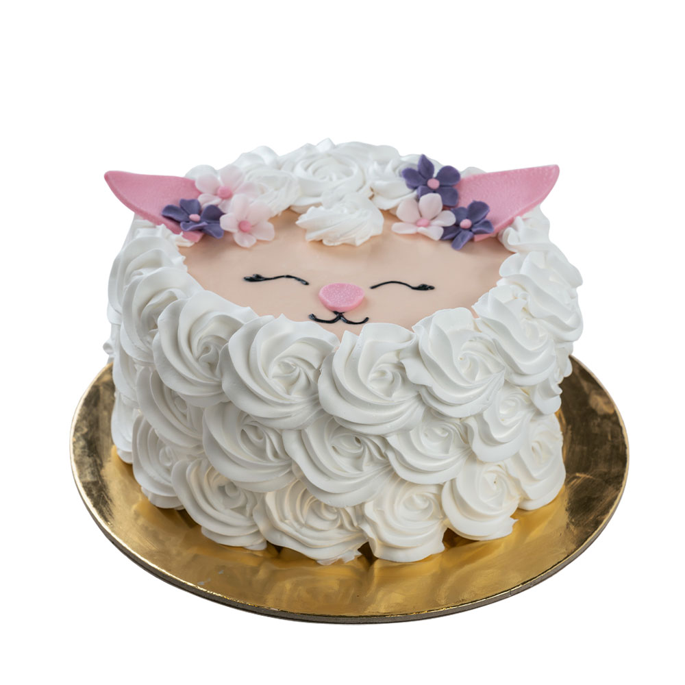 Cream Design Marble Cream Cake