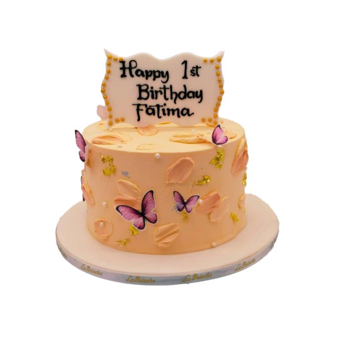 BUTTERFLIES CAKE